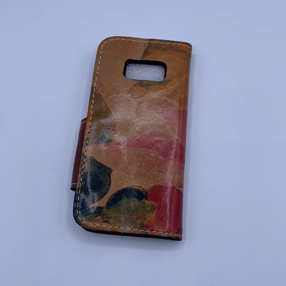 Patricia Nash 2-in-Leather Wallet Case Samsung Galaxy S8 phone